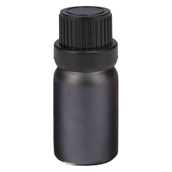 5ml lahvička 11mm šroubovací uzávěr černý uzávěr proti neoprávněné manipulaci BlackLine UT18/5 5ml lahvička 11mm šroubovací uzávěr černý uzávěr proti neoprávněné manipulaci BlackLine UT18/5