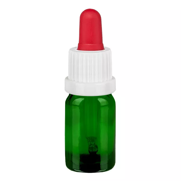 5ml pipetovací láhev bílá/červený uzávěr s ochranou proti manipulaci GreenLine UT18/5