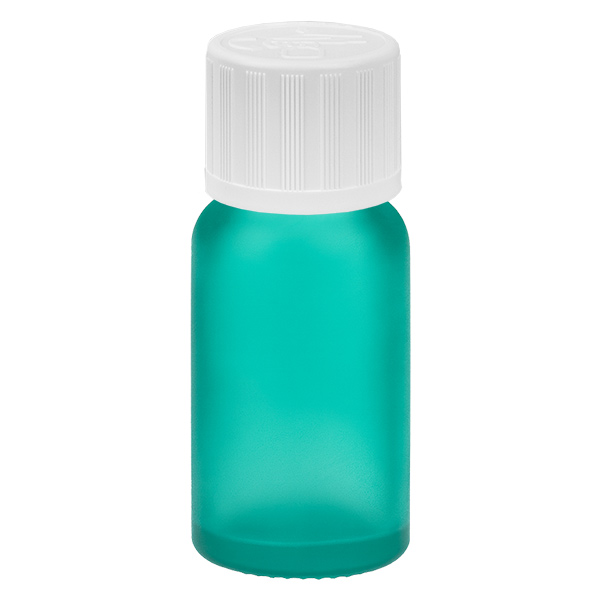 10ml láhev 11mm šroubovací uzávěr bílý standardní dětská pojistka GreenLine UT18/10 10ml láhev 11mm šroubovací uzávěr bílý standardní dětská pojistka GreenLine UT18/10