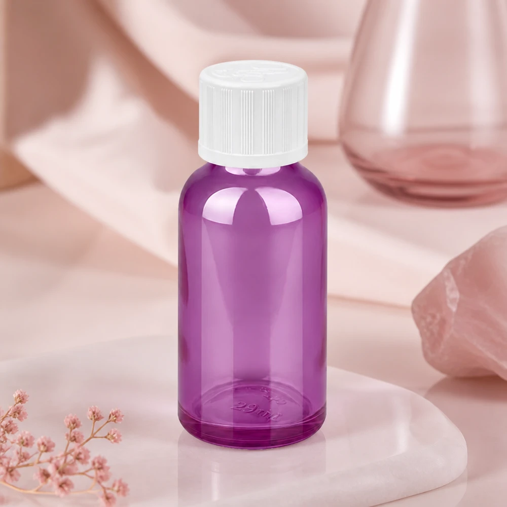 Professionelle Laborflasche 30ml mit präzisem Tropfsystem für exakte Dosierung in der Pharmazie