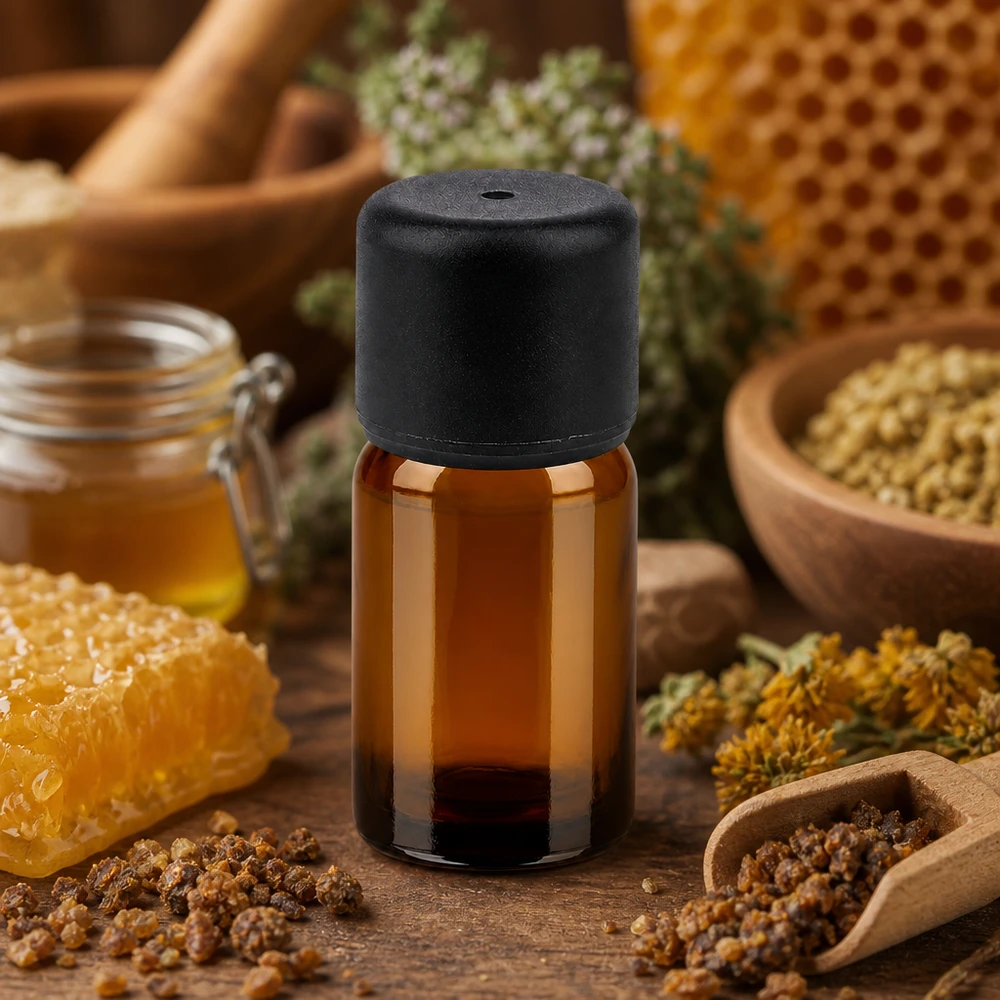 5ml Sammelflasche aus getöntem Glas perfekt für DIY Kosmetik und Parfümherstellung
