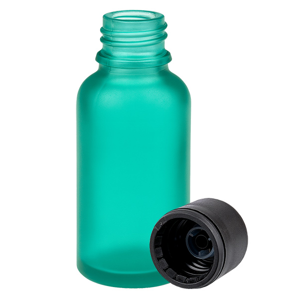 30ml láhev 6mm šroubovací uzávěr černý standardní uzávěr GreenLine UT18/30 30ml láhev 6mm šroubovací uzávěr černý standardní uzávěr GreenLine UT18/30