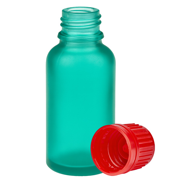 30ml láhev 11mm šroubovací uzávěr červený tamper evidentní uzávěr GreenLine UT18/30 30ml láhev 11mm šroubovací uzávěr červený tamper evidentní uzávěr GreenLine UT18/30