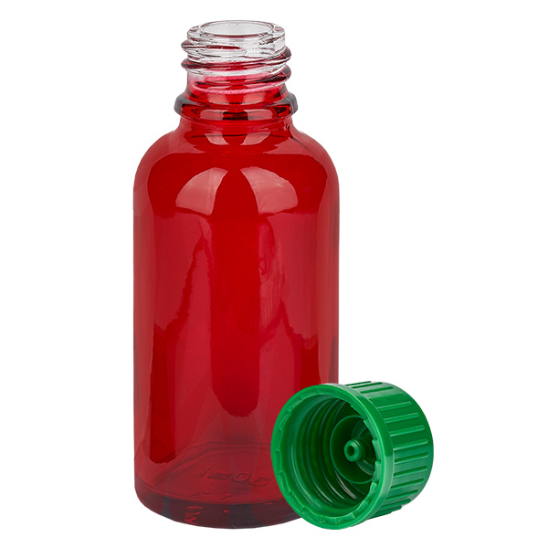 30ml láhev 11mm šroubovací uzávěr zelený standard RedLine UT18/30 30ml láhev 11mm šroubovací uzávěr zelený standard RedLine UT18/30