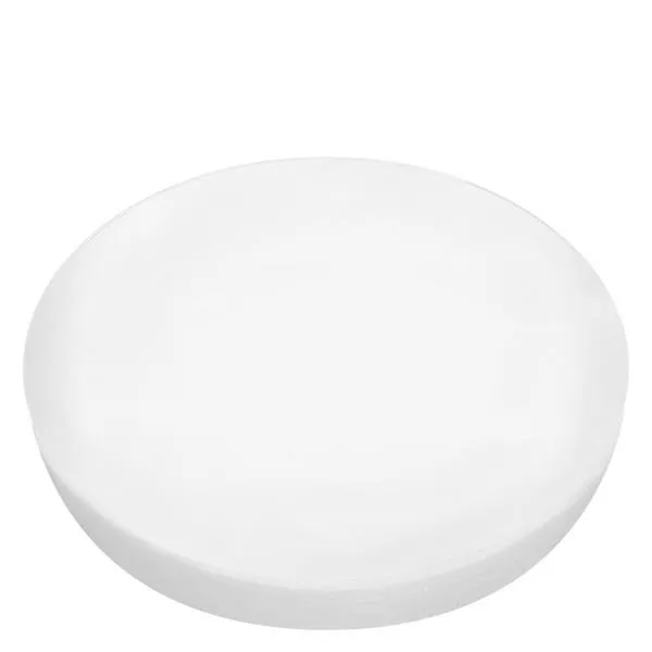 Silikonové víčko bílé UNiTWIST pro WECK RR80 Weißer Silikondeckel UNiTWIST für WECK Gläser RR80 rund flach auf weißem Hintergrund Produktfoto