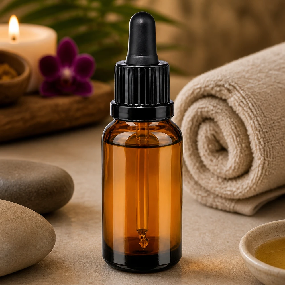 20ml pipetovací láhev černá se zajištěným uzávěrem BrownLine UT18/20 Laborqualität Pipettenflasche 20ml BrownLine Serie mit präzisem Tropfverschluss für Wirkstoffe