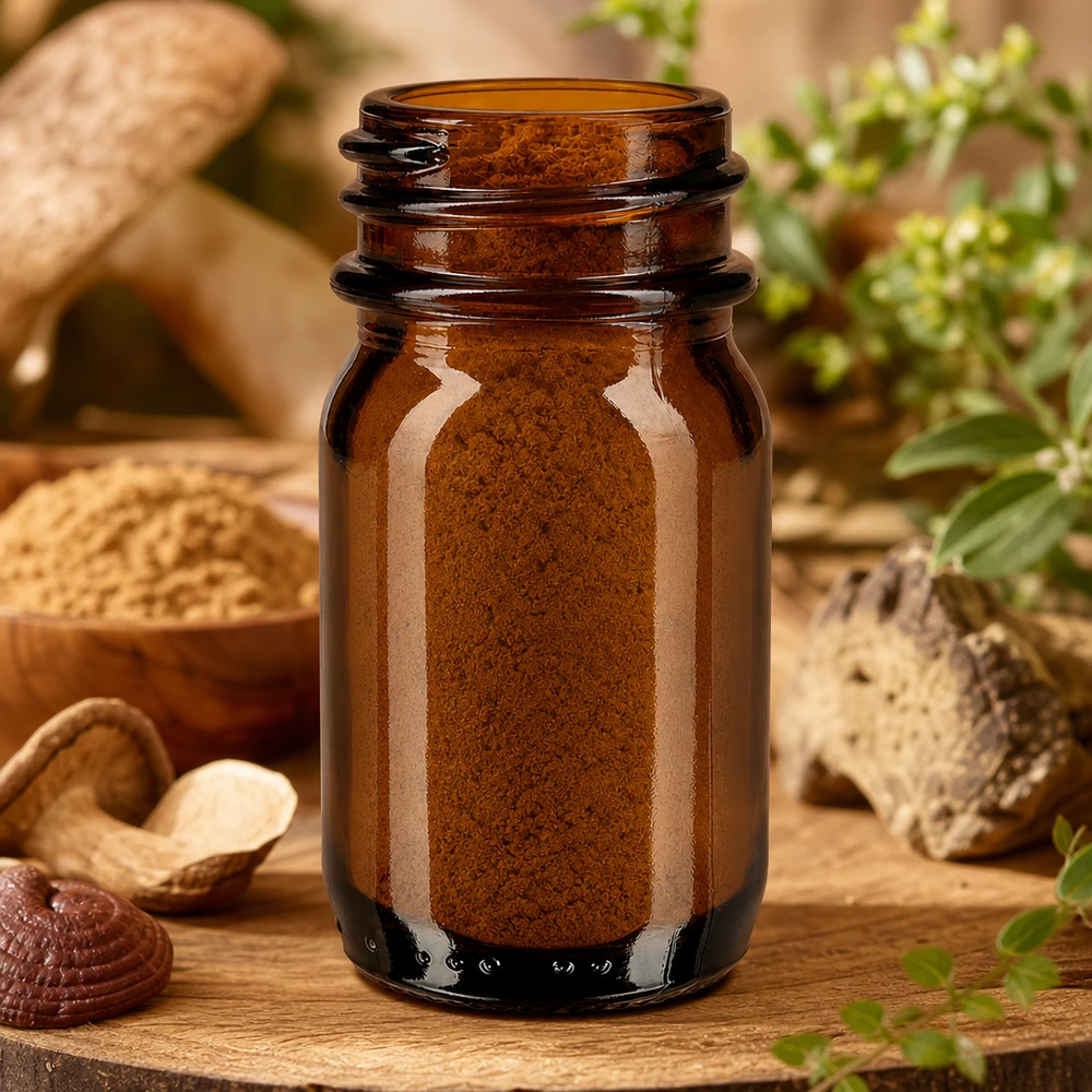 30ml láhev se širokým hrdlem jantarové sklo s uzávěrem Braunglas Weithalsflasche 30ml mit praktischem Design für Küche und Hausapotheke