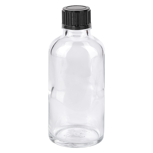 50ml láhev 11mm šroubovací uzávěr černá Standard ClearLine UT18/50 50ml láhev 11mm šroubovací uzávěr černá Standard ClearLine UT18/50