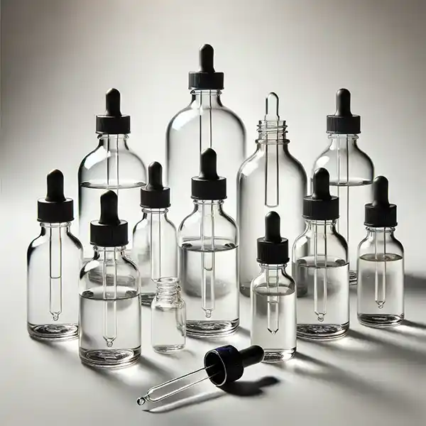 Mini Gewindeflaschen mit Pipettenverschluss