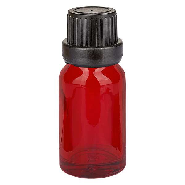 10ml lahvička s kapátkem 2mm tamper evident uzávěr RedLine UT18/10 UNiTWIST 10ml lahvička s kapátkem 2mm tamper evident uzávěr RedLine UT18/10 UNiTWIST