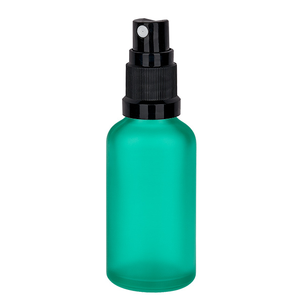 50ml láhev s rozprašovačem černá standardní uzávěr GreenLine UT18/50 50ml láhev s rozprašovačem černá standardní uzávěr GreenLine UT18/50