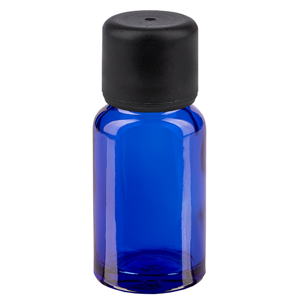 10ml lahvi&#269;ka 11mm &#353;roubovac&#237; uz&#225;v&#283;r &#269;ern&#253; BlueLine UT18/10.