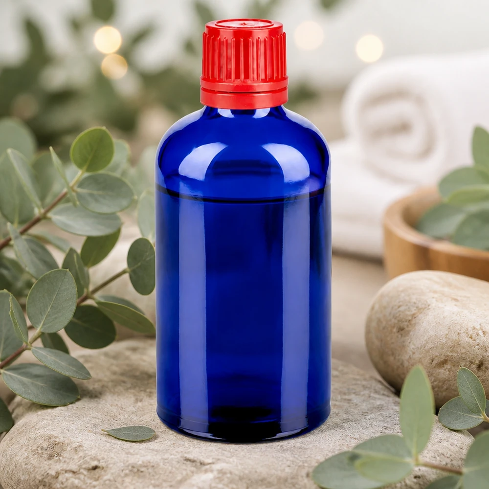 Medizinflasche 100ml UT18 mit tamper evident Verschluss für höchste Produktsicherheit