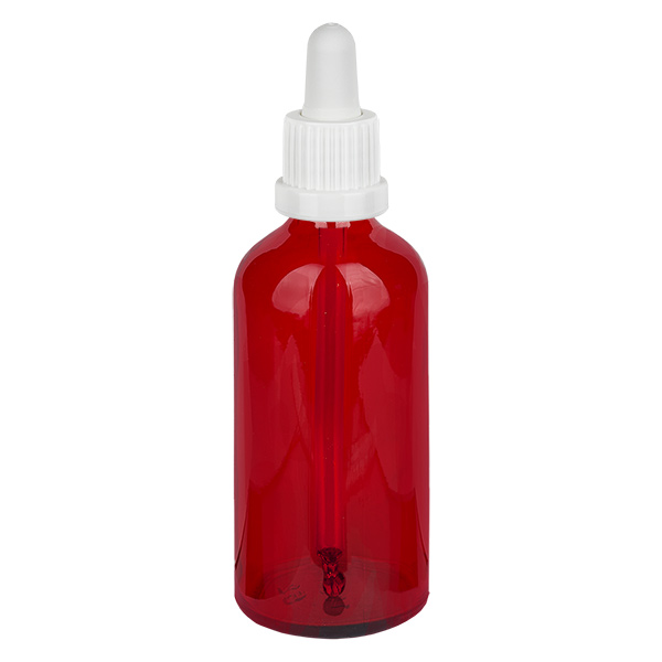 100ml pipetovací láhev bílá s uzávěrem s ochranou proti manipulaci RedLine UT18/100 100ml pipetovací láhev bílá s uzávěrem s ochranou proti manipulaci RedLine UT18/100