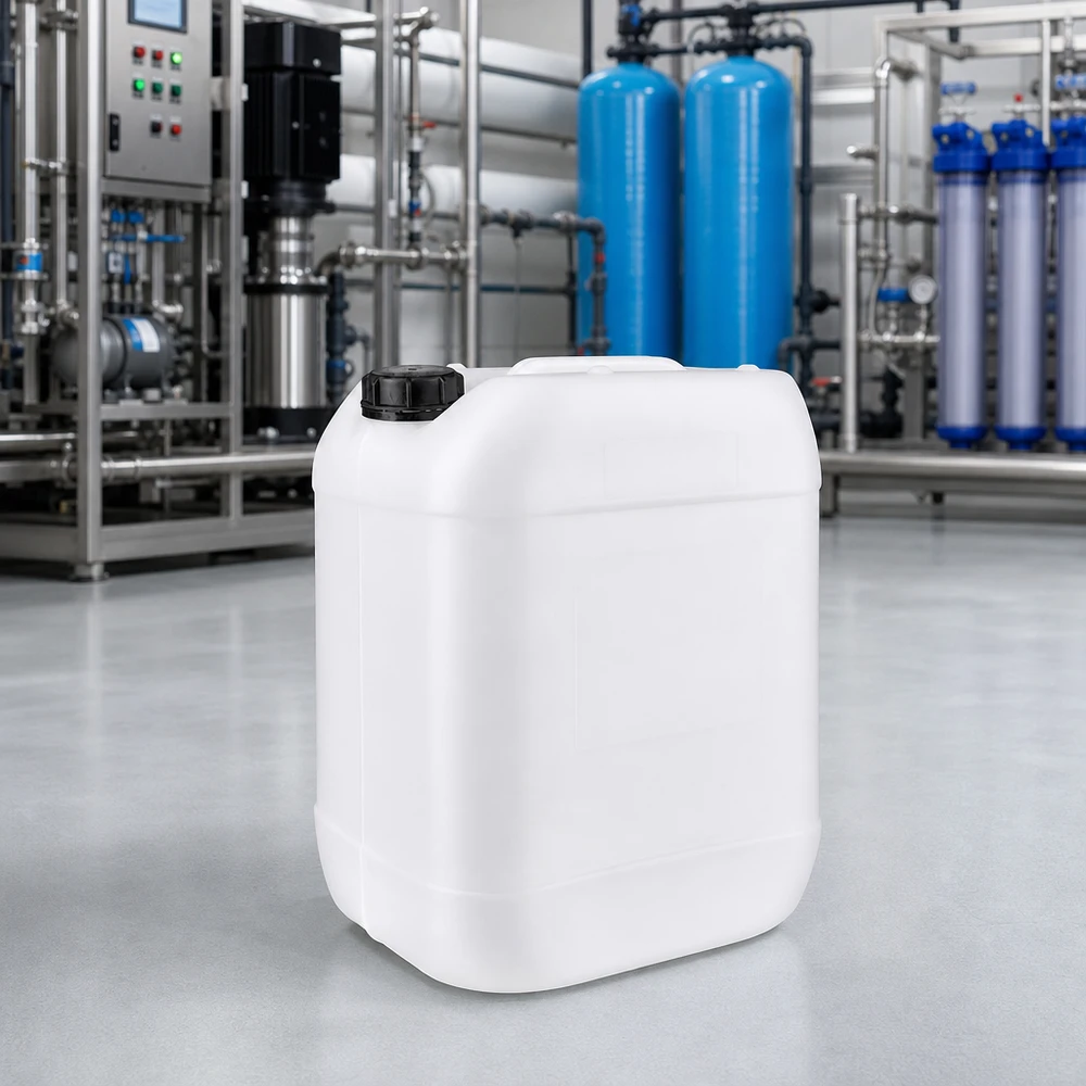 Quadratischer 20L Hobbock-Kanister mit OV-Verschluss für chemische Industrie geeignet
