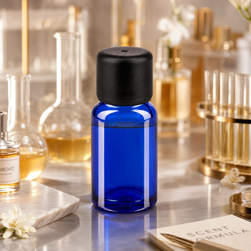 10ml lahvička 11mm šroubovací uzávěr černý BlueLine UT18/10. 10ml lahvička 11mm šroubovací uzávěr černý BlueLine UT18/10.