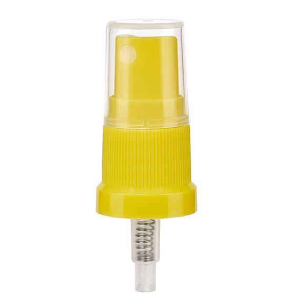 Rozprašovač s pumpičkou žlutý včetně uzávěru 18 mm Rozprašovač s pumpičkou žlutý včetně uzávěru 18 mm