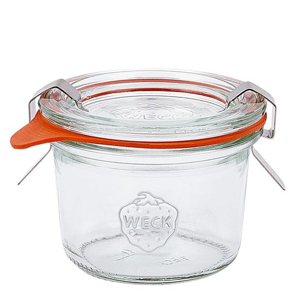 Kompletn&#237; 80ml sklenice se sv&#283;&#382;est&#237; WECK RR60