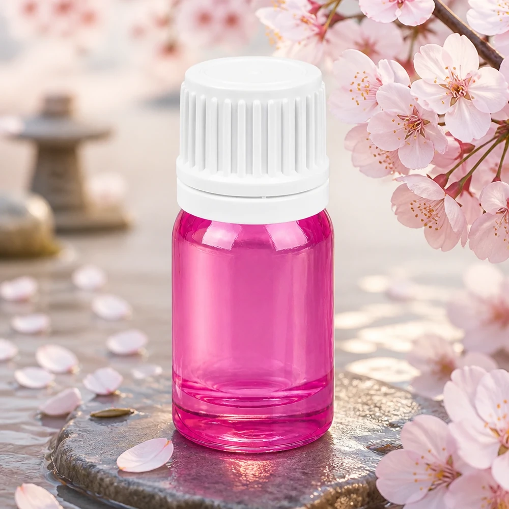 Kompakte 5ml Glasflasche mit praktischem 11mm Verschluss für einfaches Befüllen und Dosieren