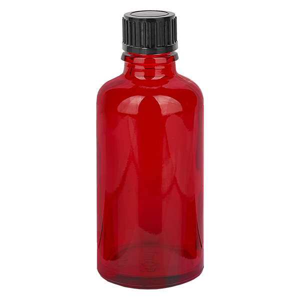 50ml láhev 11mm šroubovací uzávěr černý standard RedLine UT18/50 50ml láhev 11mm šroubovací uzávěr černý standard RedLine UT18/50