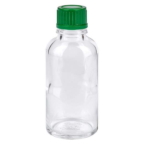 30ml láhev 11mm šroubovací uzávěr zelený standard ClearLine UT18/30 30ml láhev 11mm šroubovací uzávěr zelený standard ClearLine UT18/30