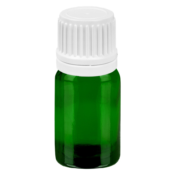 5ml kapací lahvička 0,7mm bílá s tamper-evidentním uzávěrem GreenLine UT18/5 5ml kapací lahvička 0,7mm bílá s tamper-evidentním uzávěrem GreenLine UT18/5