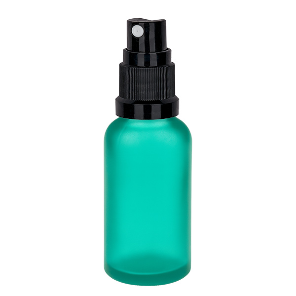 30ml lahvička s rozprašovačem černá standardní uzávěr GreenLine UT18/30 30ml lahvička s rozprašovačem černá standardní uzávěr GreenLine UT18/30