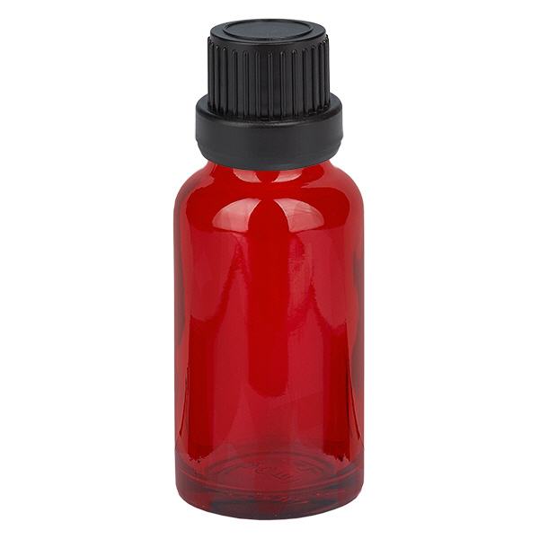 20ml lahvička 11mm šroubovací uzávěr černý uzávěr s ochranou proti manipulaci RedLine UT18/20 20ml lahvička 11mm šroubovací uzávěr černý uzávěr s ochranou proti manipulaci RedLine UT18/20