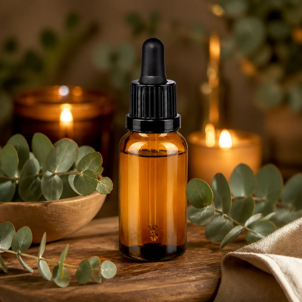 Laborqualität 20ml Braunglasflasche mit präzisem Pipettensystem für exakte Flüssigkeitsdosierung