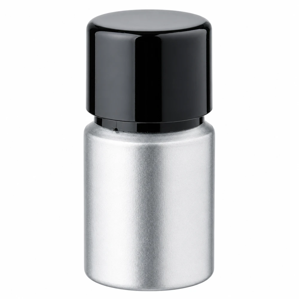 10ml mořená hliníková lahvička se šroubovacím uzávěrem Robuste 10ml Aluminium Flasche - korrosionsbeständige gebeizte Oberfläche mit sicherem Verschluss