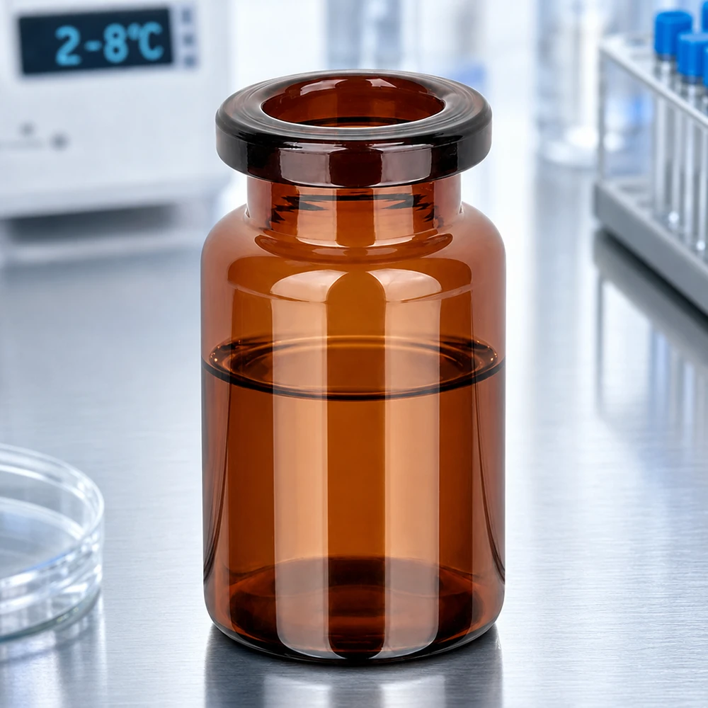 Injekční láhev z jantarového skla 5ml Hochwertige Braunglas Vials 5ml für aseptische Abfüllung von Injektionspräparaten