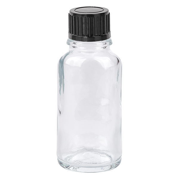 20ml láhev 11mm šroubovací uzávěr černá Standard ClearLine UT18/20 20ml láhev 11mm šroubovací uzávěr černá Standard ClearLine UT18/20