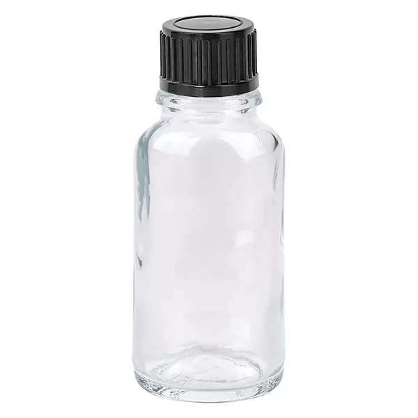 20ml láhev 11mm šroubovací uzávěr černá Standard ClearLine UT18/20