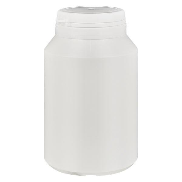 Krabička na kapsle 200 ml bílá s uzávěrem Jaycap s ochranou proti manipulaci bílá Krabička na kapsle 200 ml bílá s uzávěrem Jaycap s ochranou proti manipulaci bílá