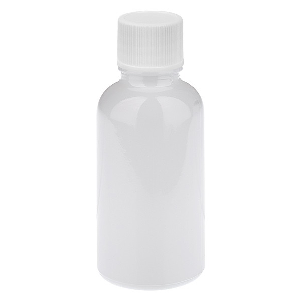 30ml lahvička 11mm šroubovací uzávěr bílý standardní WhiteLine UT18/30 30ml lahvička 11mm šroubovací uzávěr bílý standardní WhiteLine UT18/30