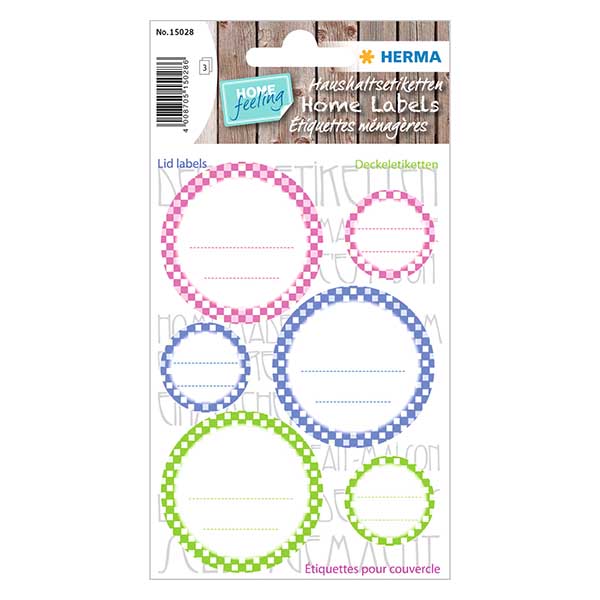 Barevn&#233; &#353;t&#237;tky na v&#237;&#269;ka (18 samolepek) &#248;24/44mm