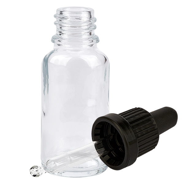 20ml pipetovací láhev černá se zajištěným uzávěrem ClearLine UT18/20 20ml pipetovací láhev černá se zajištěným uzávěrem ClearLine UT18/20
