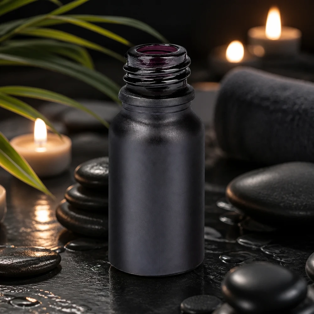 10ml dávkovací láhev BlackLine UT18/10 UNiTWIST Vielseitige 10ml Apothekerflasche BlackLine UT18/10 UNiTWIST für ätherische Öle und Tinkturen