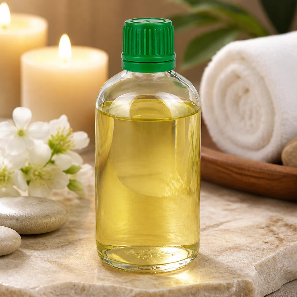 100ml Ölflasche ClearLine grüner Verschluss 11mm SV Naturkosmetik Wellness Produkt