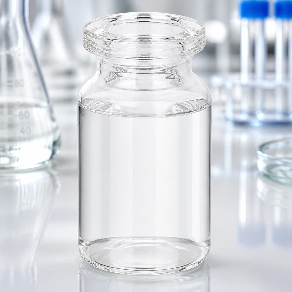 Injekční lahvička z čirého skla 5 ml Hochwertige Injektionsflasche aus klarem Glas 5ml Füllvolumen für Pharmaindustrie