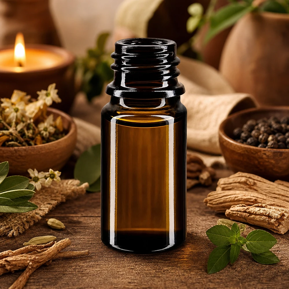 Fialová skleněná láhev 5ml DIN 18 (Mironglas) Stilvolle 5ml Violettglas Tropfflasche Orion für Apotheker und Naturheilkunde-Experten