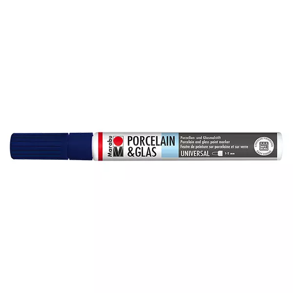 Pastelka půlnoční modrá 1-2mm na sklo/porcelán Pastelka půlnoční modrá 1-2mm na sklo/porcelán