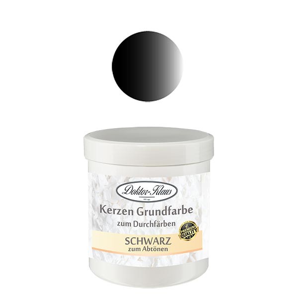 Z&#225;kladov&#225; barva na sv&#237;&#269;ky Doktor-Klaus &#269;ern&#225; na t&#243;nov&#225;n&#237;, 7gr, v plechovce