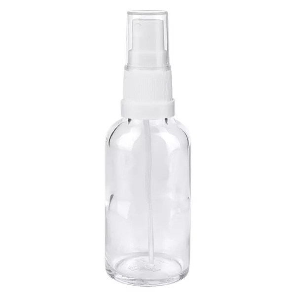 30ml lahvička s rozprašovačem bílá/průhledný standardní uzávěr ClearLine UT18/30 30ml lahvička s rozprašovačem bílá/průhledný standardní uzávěr ClearLine UT18/30