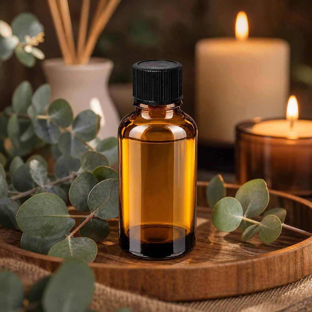 30ml lahvička s kapátkem 1mm černá standardní uzávěr BrownLine UT18/30 30ml Tropfflasche mit schwarzem Verschluss perfekt für DIY Aromamischungen und Öle