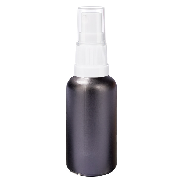 50ml lahvička s rozprašovačem s bílým uzávěrem BlackLine UT18/50