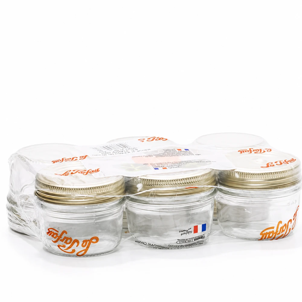 245ml Sturzglas Familia Wiss mit 2-teiligem Deckelsystem Le Parfait Einmachgläser Set 6 Stück