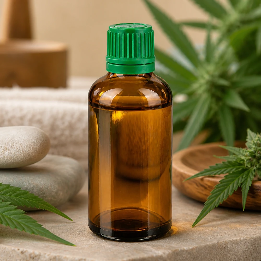 50ml láhev 11mm šroubovací uzávěr zelený tamper evidentní uzávěr BrownLine UT18/50 Vielseitige 50ml Apothekerflasche mit grünem Verschluss für DIY-Kosmetik und Wellness
