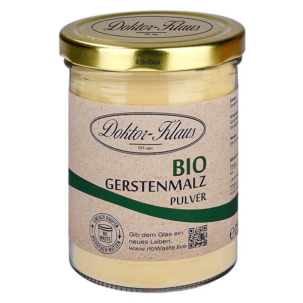 Ječný slad v prášku BIO 230g Doktor-Klaus noWaste Ječný slad v prášku BIO 230g Doktor-Klaus noWaste