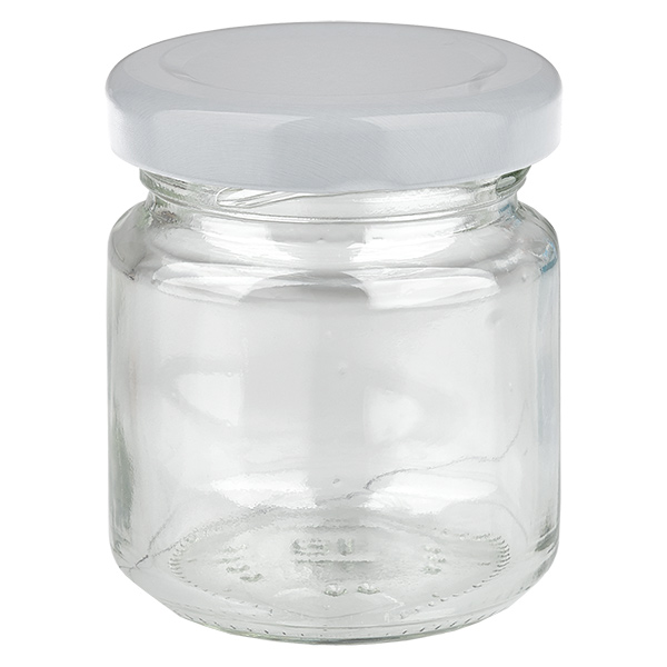 53ml kulat&#225; sklenice s v&#237;&#269;kem BasicSeal b&#237;l&#225; UNiTWIST